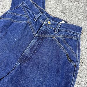 Vintage Rockies Western Jeans High Waistern Medium Wash Denim Pants Deadstock 29